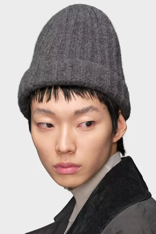 Felted wool beanie - Caps