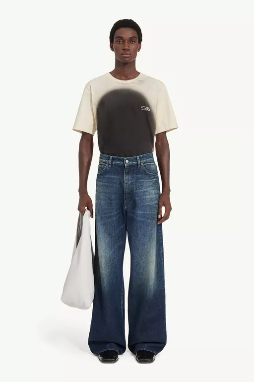 Wide-leg jeans - Denim