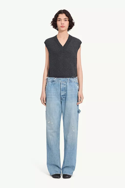 Wide-leg jeans - Pants