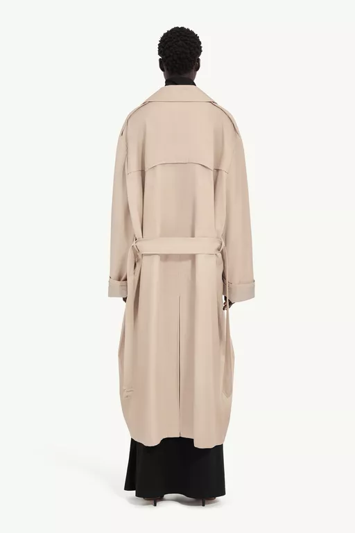 Cotton trench coat - Raincoats