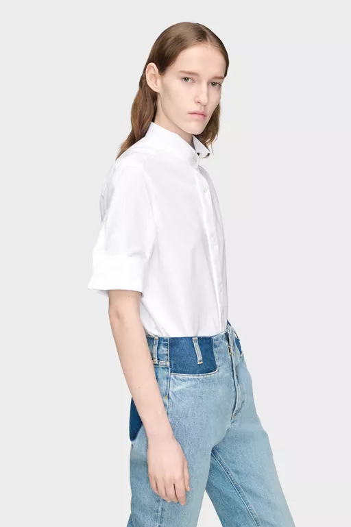 Camisa de algod&oacute;n de manga corta - Camisas