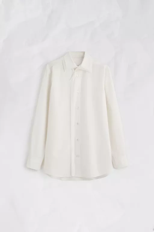 Fusion Velvet Placket Cotton Shirt - Shirts