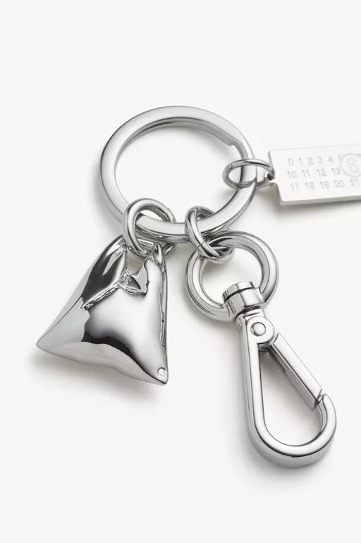「ジャパニーズ」バッグ メタルチャーム - キーリング