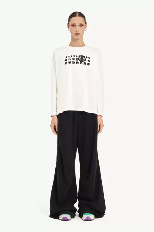 Long-sleeve 3-layers print T-shirt - T-shirts