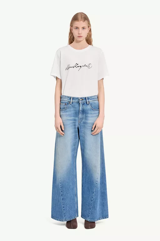 Wide-leg jeans - Denim