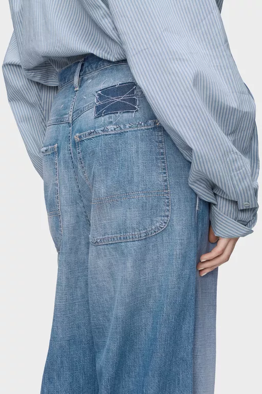 Wide-leg jeans - Pants