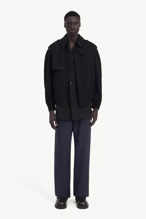 Cotton twill jacket - Jackets