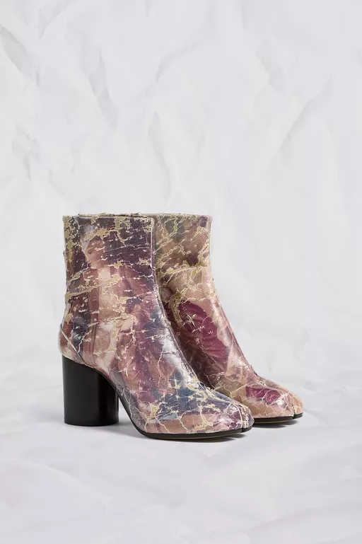 Tabi Ankle Boots Tapestry - Ankle Boots