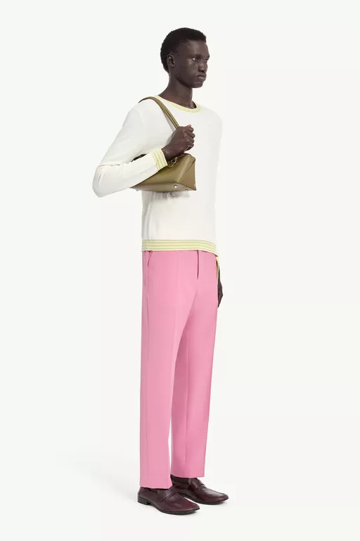Boucl&eacute; Long-Sleeve Knit - Knitwear