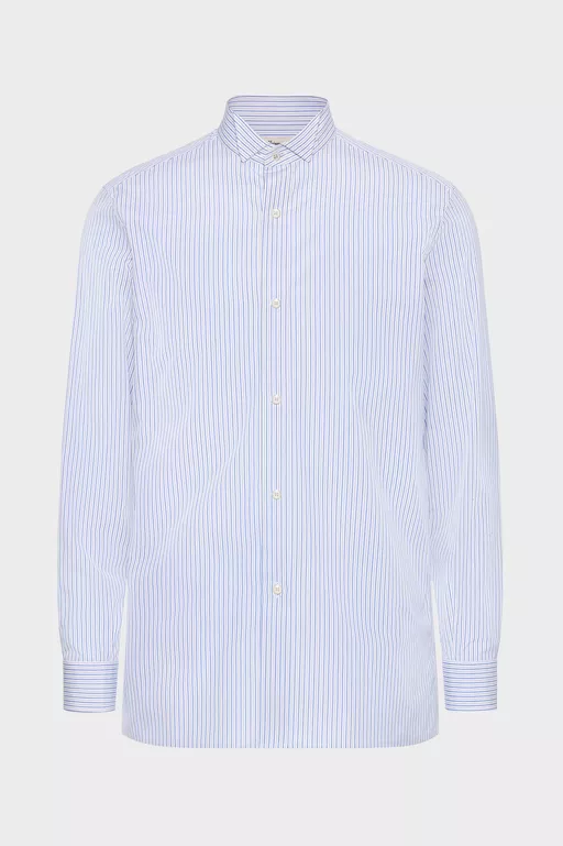 Striped Cotton Shirt - Shirts