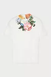 Blanc - T-shirt en jersey &agrave; imprim&eacute; floral