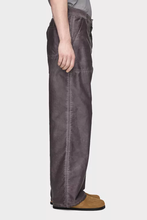 Double-Dyed Workwear Trousers - Pants