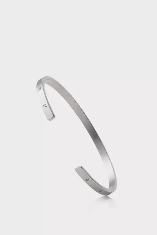 Number Reference Cuff 4mm - Bracelets