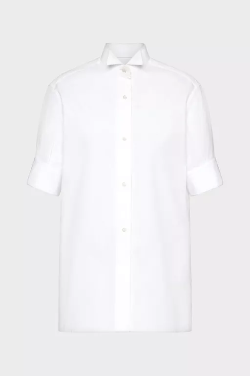 Camisa de algod&oacute;n de manga corta - Camisas