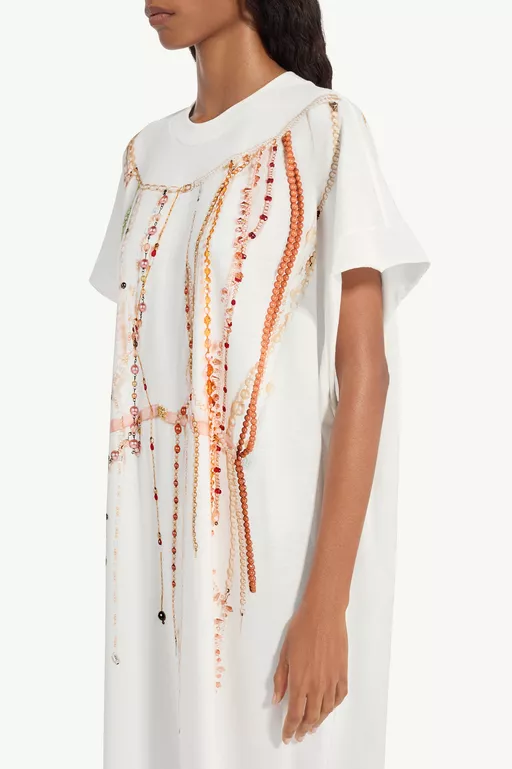 Pearl Jersey Dress - Maxi Dress