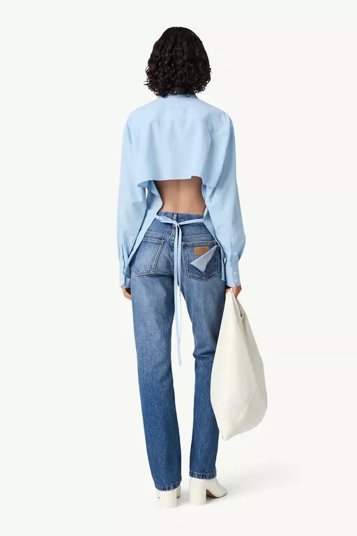 Tie-back shirt - Shirts