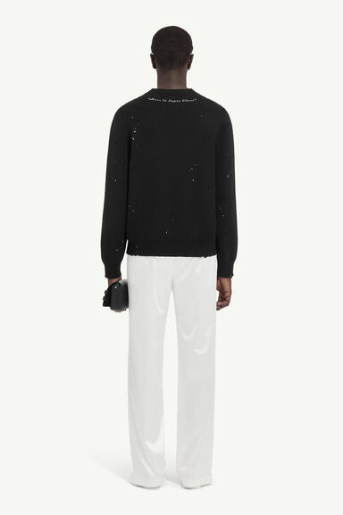 White Rabbit Print Jumper - Knitwear - Image 3