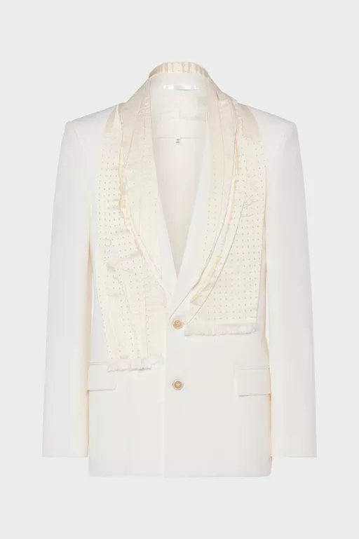 Wool Scarf Jacket