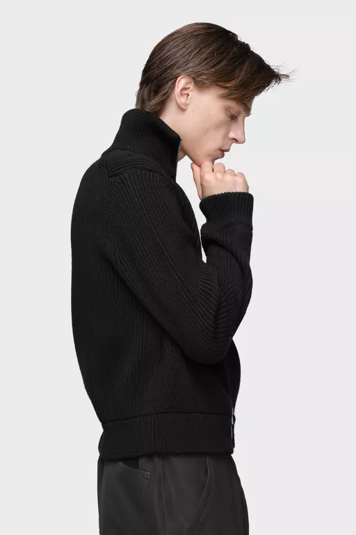 Wool knit jacket - Overalls