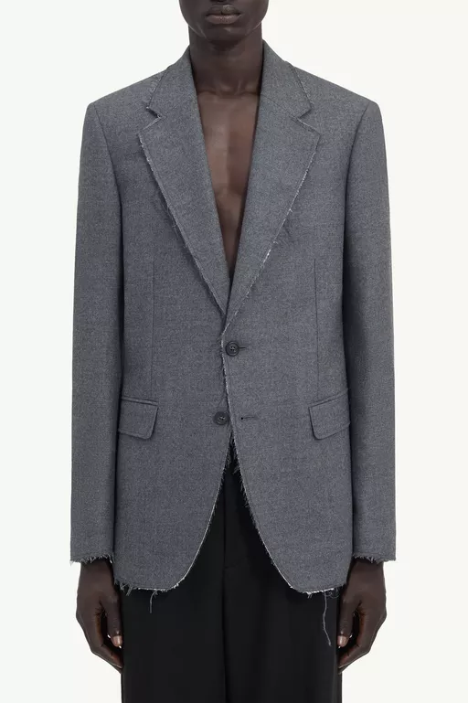 Tailored wool suit jacket - Jackets