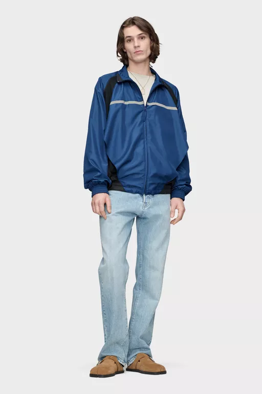 콘트라스트 패널 트랙 재킷 - 재킷