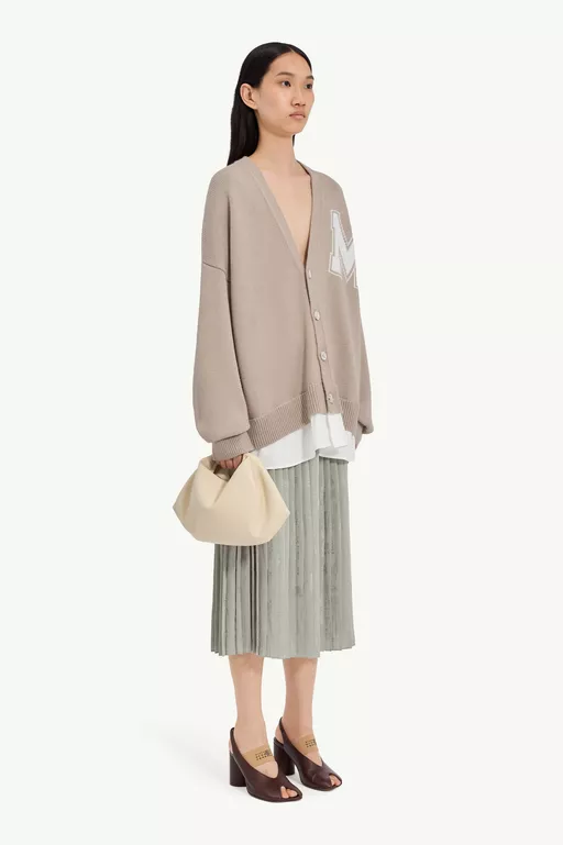 Two-in-one knit cardigan - Overalls