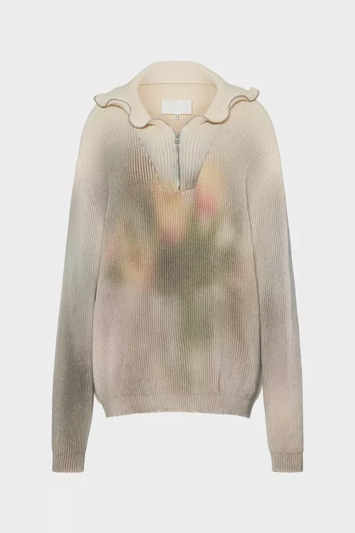 Zip Knit Pullover