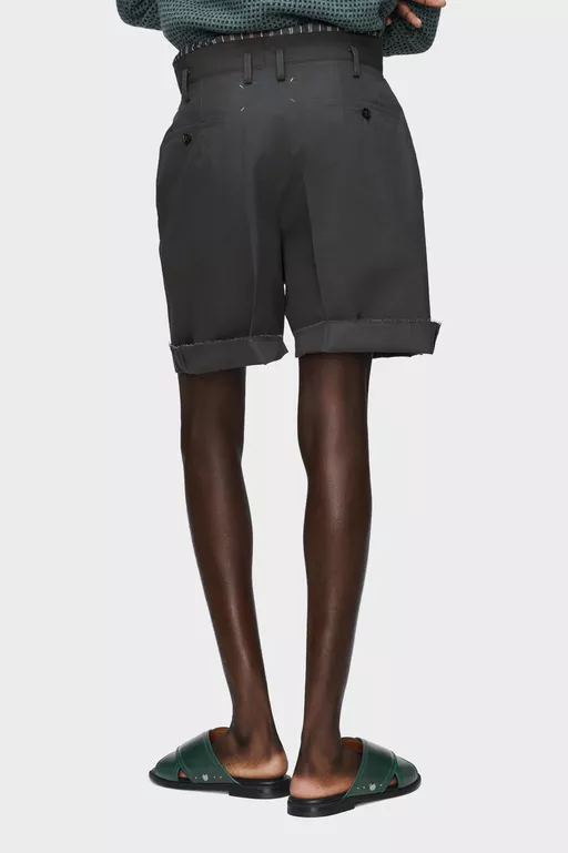 Cotton silk shorts - Shorts