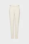 Ecru - Wool Tailored Trousers