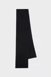 Black - Wool scarf