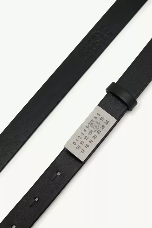 Mini numeric plaque belt - Belts