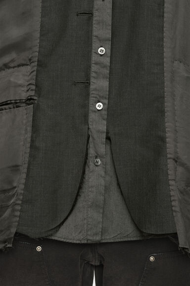 Patchwork inside-out jacket - Jackets - Image 5