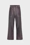Prune - Pantalon de travail &agrave; double teinture