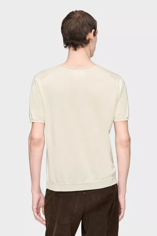 Cotton V-Neck Top - Overalls