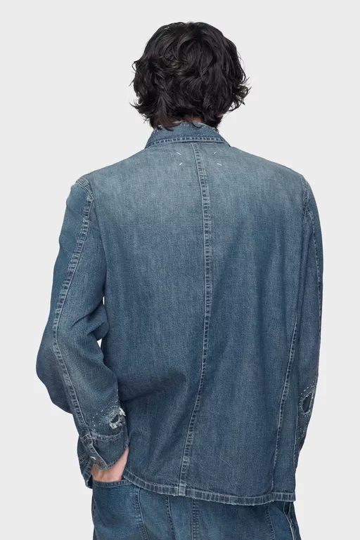 Denim caban jacket - Jackets