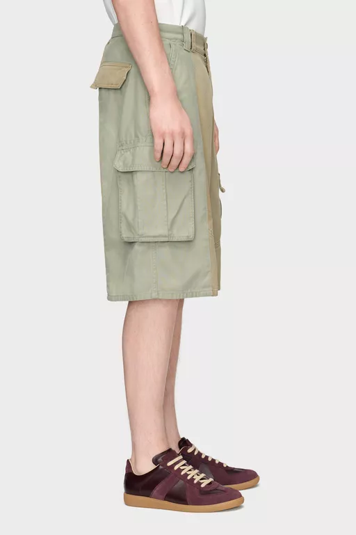 Cotton Cargo Shorts - Shorts
