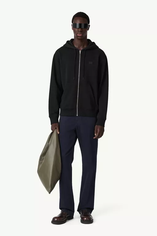 Rubber patch hooded sweatshirt - Sweatshirts