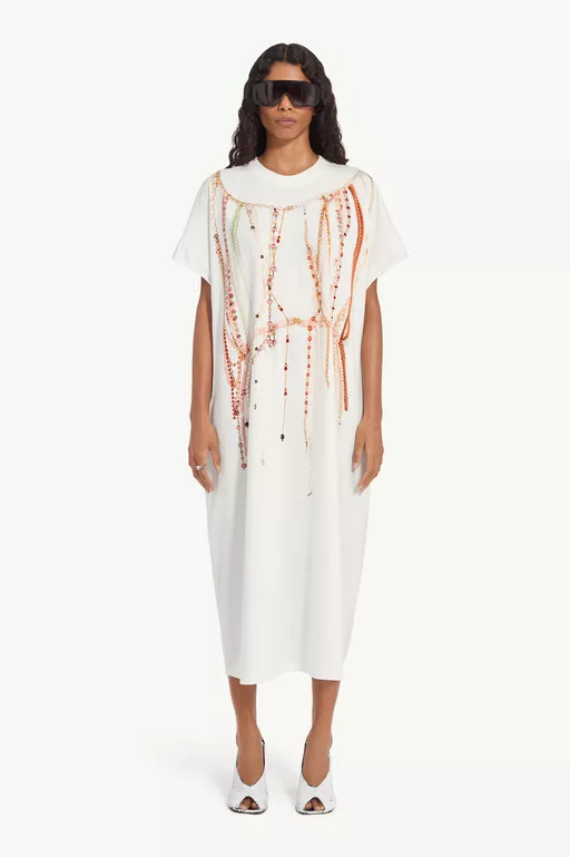 Pearl Jersey Dress - Maxi Dress