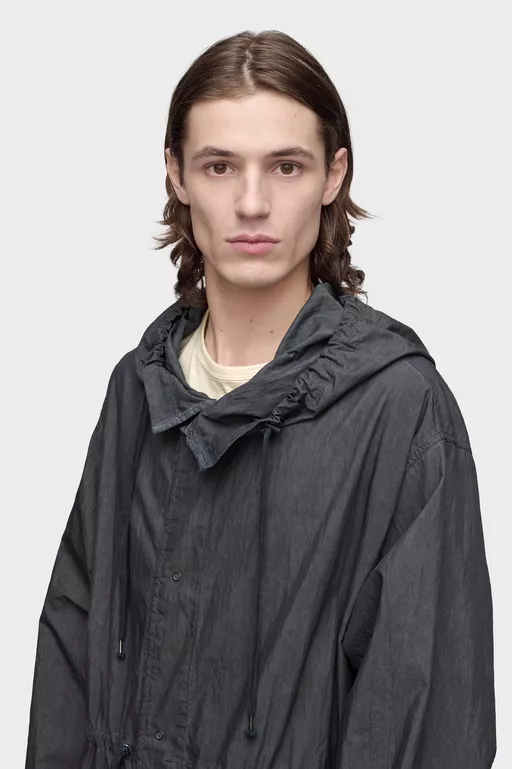 Hooded Parka Coat - Jackets