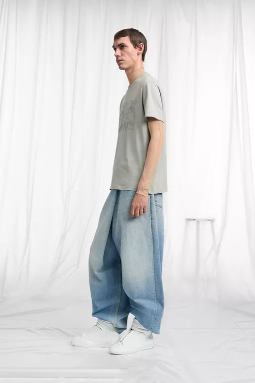 Wax Treatment Cotton T-Shirt - T-shirts