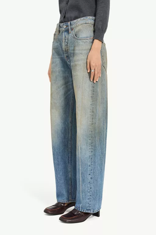 Straight-Leg Jeans - Denim