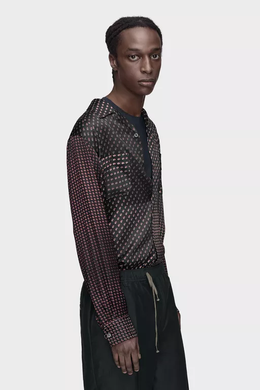 Paisley Print Long-Sleeve Shirt - Shirts