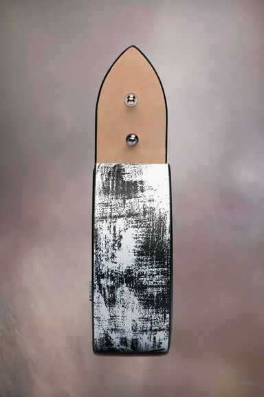 Bianchetto numeric logo belt - Belts - Image 2