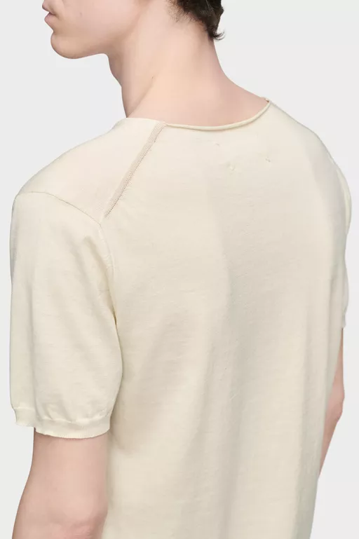 Cotton V-Neck Top - Overalls