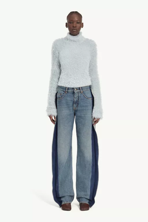 Straight-leg jeans - Denim
