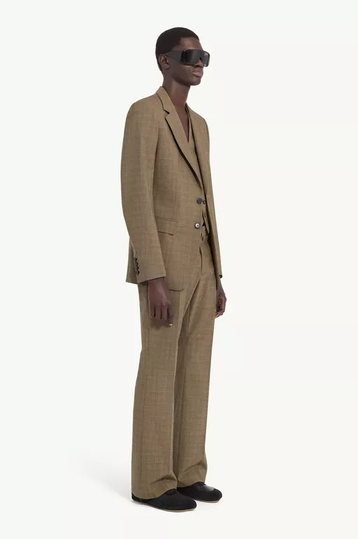 Check Suit Jacket - Jackets