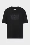 Black - Cotton Numerical T-shirt