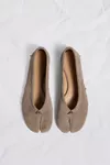 Taupe - Tabi Ballerina Suede