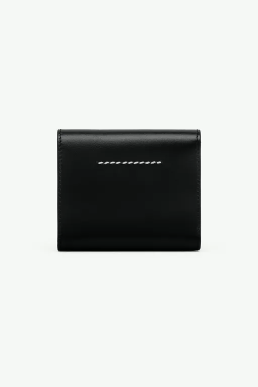 Leather tri-fold wallet - Wallets