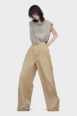 Wide-leg trousers - Pants